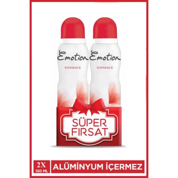 Emotion Romance 2x150 ML Kadın Deodorant