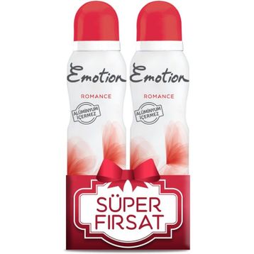 Emotion Romance 2x150 ML Kadın Deodorant