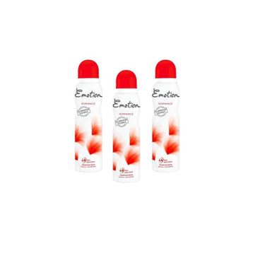 Emotion Romance 3x150 ML Kadın Deodorant