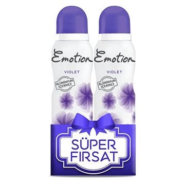 Emotion Violet 150 mlx2 Kadın Deodorant