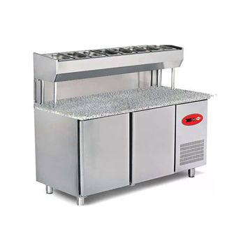 Empero EMP.200.80.01-Psyg Granitli Pizza ve Salata Hazırlık Buzdolabı