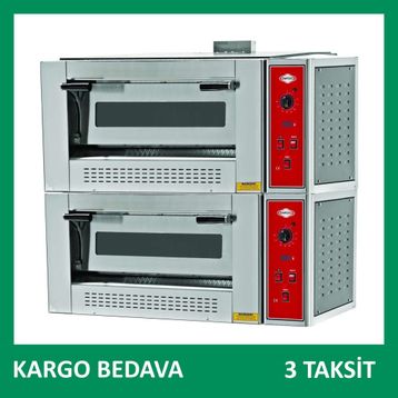Empero EMP.4+4G-LPG Pizza Fırını