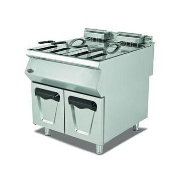 Empero EMP.PLS.7FG020 16+16 lt 80x73x85 cm LPG'li Gazlı Fritöz Dolaplı