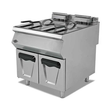 Empero EMP.PLS.7FG020 16+16 lt 80x73x85 cm LPG'li Gazlı Fritöz Dolaplı
