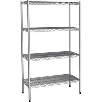 Empero EMP.T.2.3691-18-4-4 Katlı İnox 201-91x36x180 cm Tel Raf