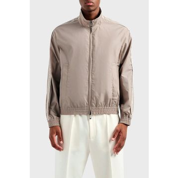 Emporio Armani 3D1BH0 1NMPZ 0650 - Bej Regular Fit Dik Yaka Mevsimlik Erkek Mont