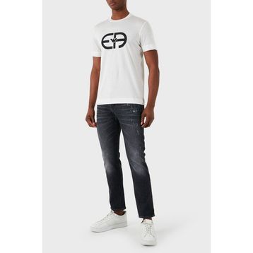 Emporio Armani 3D1J06 1D06Z 0007 Siyah Erkek Kot Pantolon