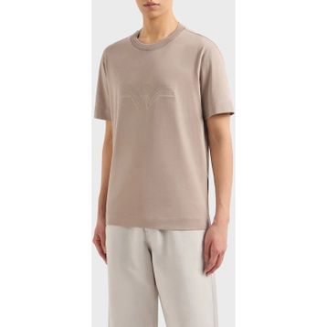 Emporio Armani 3D1T89 1JWZZ 0650 Bej Erkek T-shirt