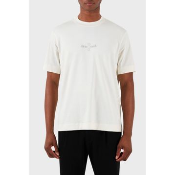 Emporio Armani 3D1TH3 1JOCZ 01A7 Ekru Erkek T-shirt