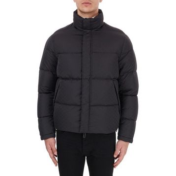 Emporio Armani 8N1BN3-1NHQZ-F046 Siyah Dik Yaka Su Geçirmez Erkek Mont