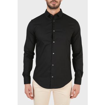 Emporio Armani 8N1C09 1NI9Z 0999 Siyah Erkek Gömlek