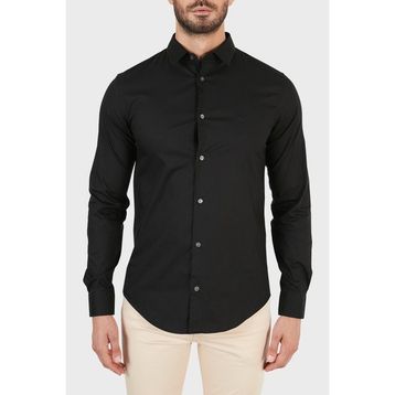 Emporio Armani 8N1C09 1NI9Z 0999 Siyah Erkek Gömlek