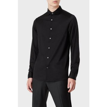 Emporio Armani 8N1CG1 1JUVZ 0999 Siyah Erkek Gömlek