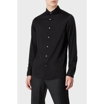 Emporio Armani 8N1CG1 1JUVZ 0999 Siyah Erkek Gömlek