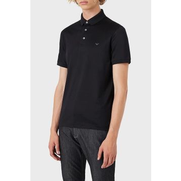 Emporio Armani 8N1F96 1JUVZ 0920 Lacivert Erkek Polo T-shirt