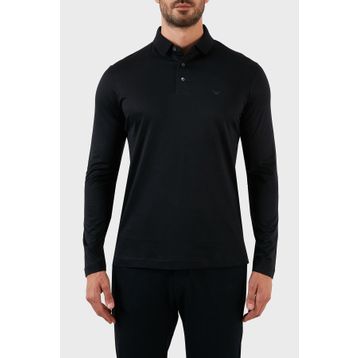 Emporio Armani 8N1F97 1JUVZ 0920 Lacivert Erkek Polo T-shirt