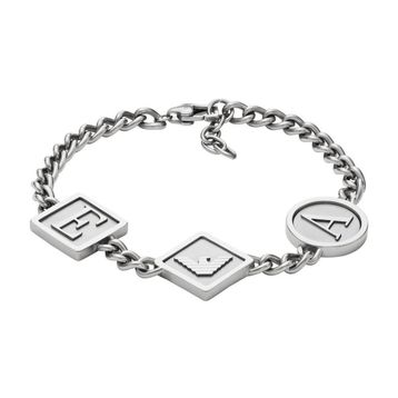 Emporio Armani AJEGS3071-040 Gri Erkek Bileklik