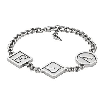 Emporio Armani AJEGS3071-040 Gri Erkek Bileklik