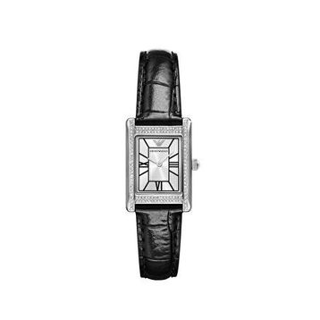 Emporio Armani Ar11623 Siyah Deri Kadın Kol Saati