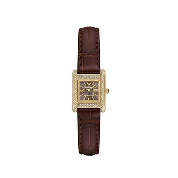 Emporio Armani Ar11705 Kahverengi Deri Kadın Kol Saati