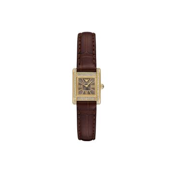 Emporio Armani Ar11705 Kahverengi Deri Kadın Kol Saati