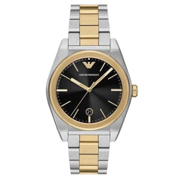 Emporio Armani AR11715 Altın Rengi Metalik Gri Çelik Erkek Kol Saati