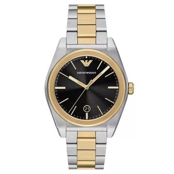 Emporio Armani AR11715 Altın Rengi Metalik Gri Çelik Erkek Kol Saati