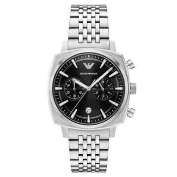Emporio Armani AR11725 Gri Metalik Çelik Erkek Kol Saati