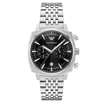 Emporio Armani AR11725 Gri Metalik Çelik Erkek Kol Saati