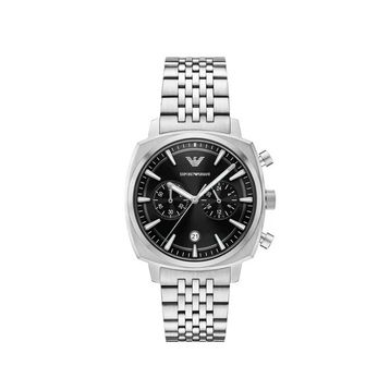 Emporio Armani AR11725 Gri Metalik Çelik Erkek Kol Saati