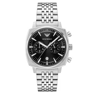 Emporio Armani AR11725 Gri Metalik Çelik Erkek Kol Saati