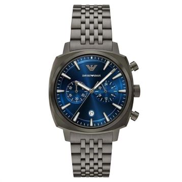 Emporio Armani AR11726 Füme Çelik Erkek Kol Saati