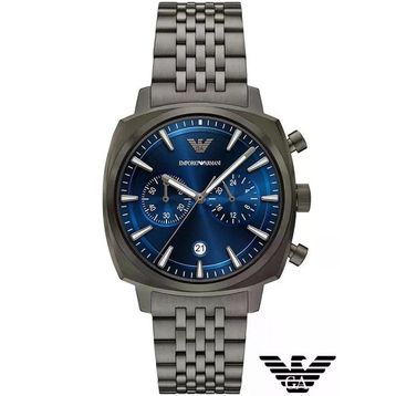 Emporio Armani AR11726 Füme Çelik Erkek Kol Saati
