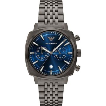 Emporio Armani AR11726 Füme Çelik Erkek Kol Saati