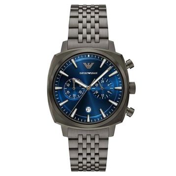 Emporio Armani AR11726 Füme Çelik Erkek Kol Saati