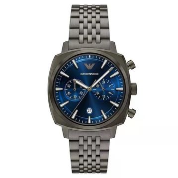 Emporio Armani AR11726 Füme Çelik Erkek Kol Saati