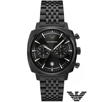 Emporio Armani AR11727 Siyah Çelik Erkek Kol Saati