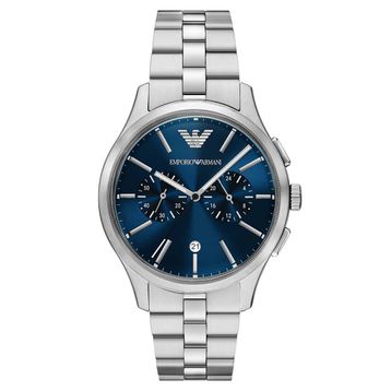 Emporio Armani AR11728 Gri Metalik Çelik Erkek Kol Saati