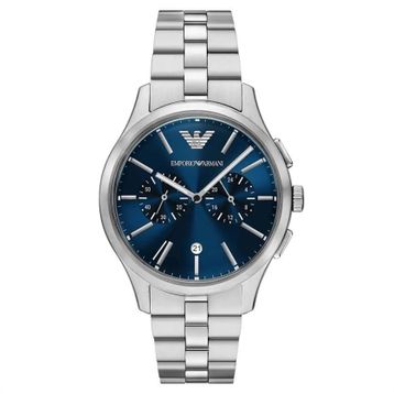 Emporio Armani AR11728 Gri Metalik Çelik Erkek Kol Saati