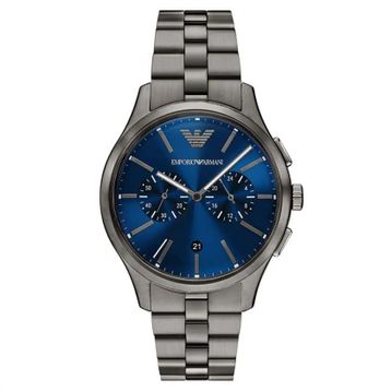 Emporio Armani AR11729 Füme Çelik Erkek Kol Saati