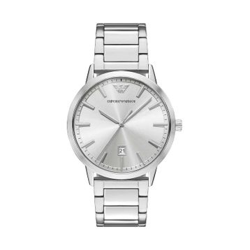Emporio Armani AR11730 Gri Metalik Çelik Erkek Kol Saati