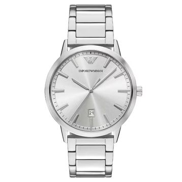 Emporio Armani AR11730 Gri Metalik Çelik Erkek Kol Saati