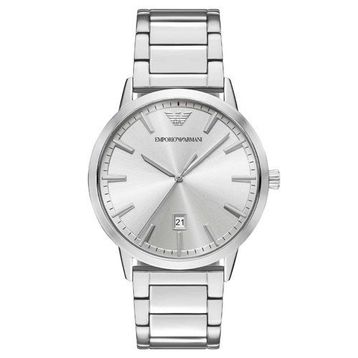Emporio Armani AR11730 Gri Metalik Çelik Erkek Kol Saati