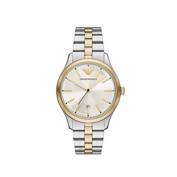 Emporio Armani AR11735 Altın Rengi Metalik Gri Çelik Erkek Kol Saati