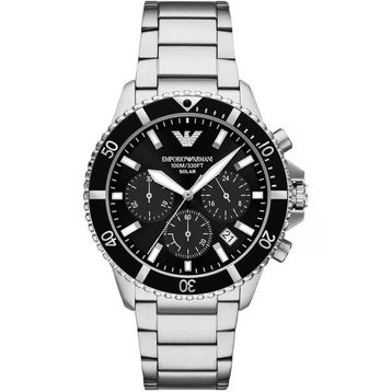Emporio Armani AR11739 Gri Metalik Çelik Erkek Kol Saati