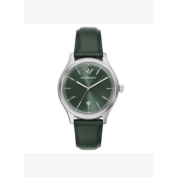 Emporio Armani AR11749 Yeşil Deri Erkek Kol Saati
