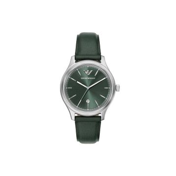 Emporio Armani AR11749 Yeşil Deri Erkek Kol Saati