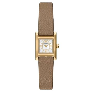 Emporio Armani AR11765 Kahverengi Deri Kadın Kol Saati