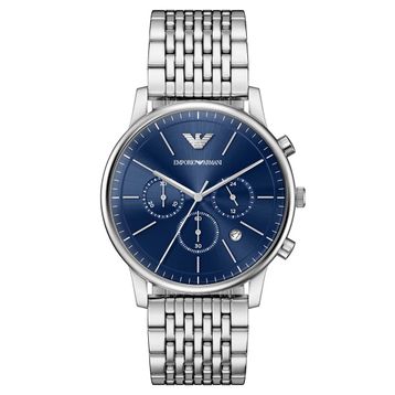 Emporio Armani AR11771 Gri Metalik Çelik Erkek Kol Saati