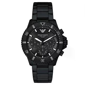 Emporio Armani AR11784 Siyah Çelik Erkek Kol Saati